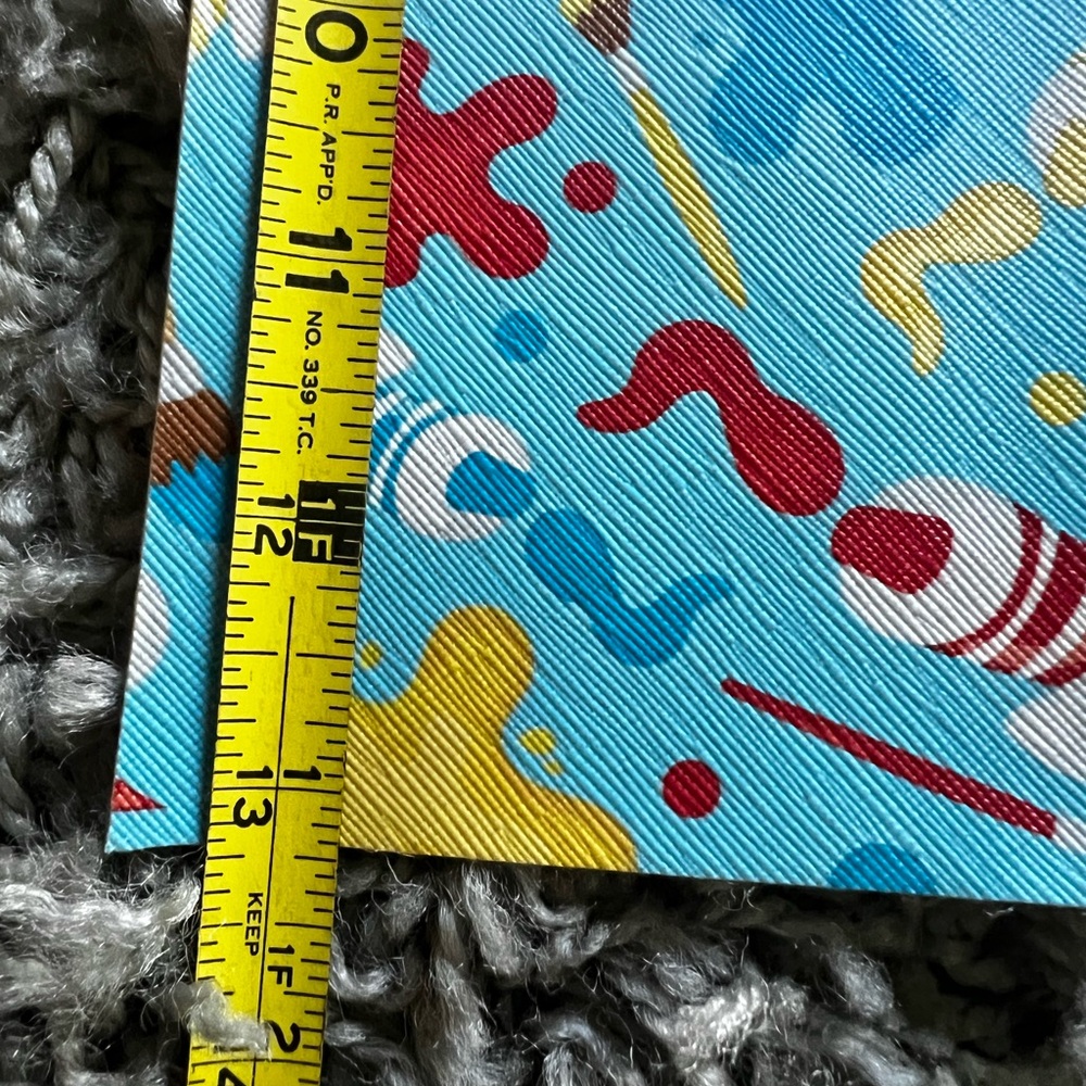 Colorful Patterned Faux Leather Set - Picture 5 of 6